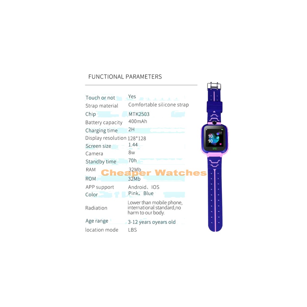 Jam Tangan Anak SmartWatch Q12B