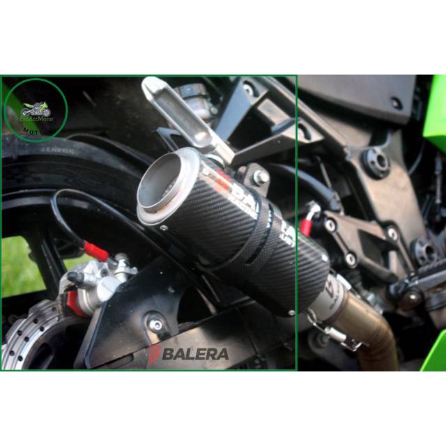 KNALPOT RACING NINJA 250 - BALERA FEROCE CARBON