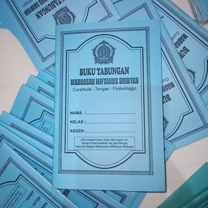 

BUKU TABUNGAN KELAS | TABUNGAN ARISAN