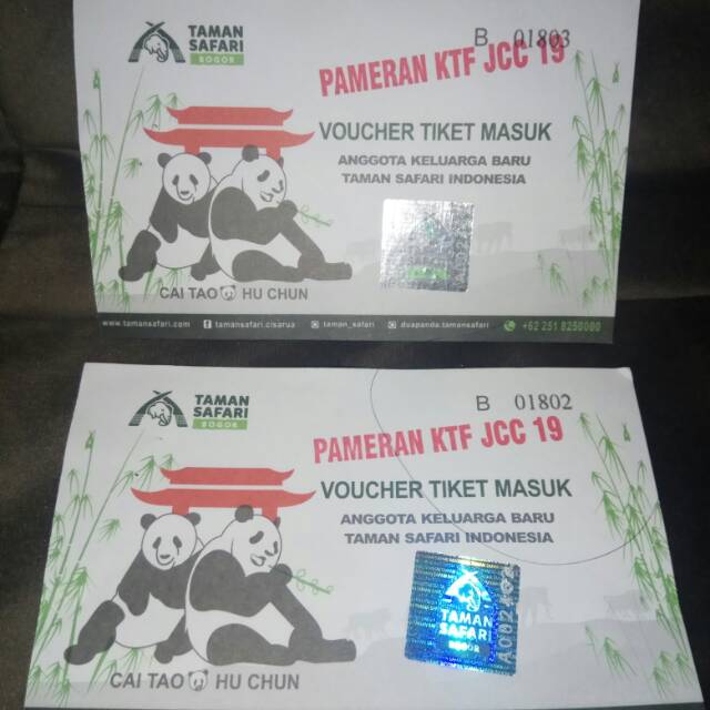 Tiket terusan taman safari indonesia