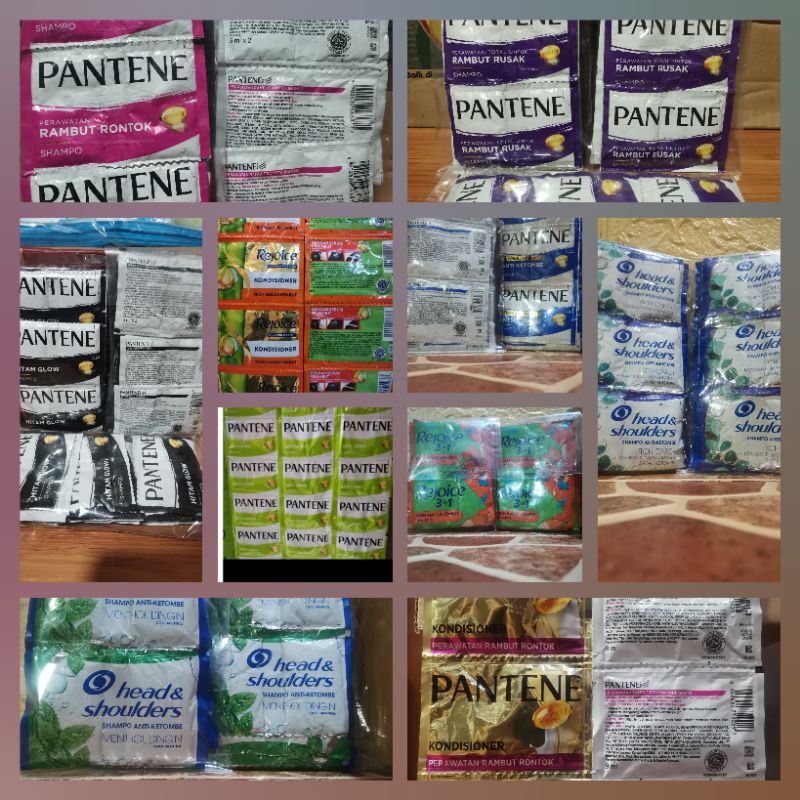 SHAMPO SACHET RENCENG  PANTENE P&amp;G all Brand