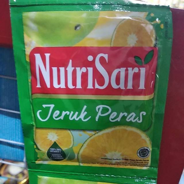 

Nutrisari Jeruk Peras