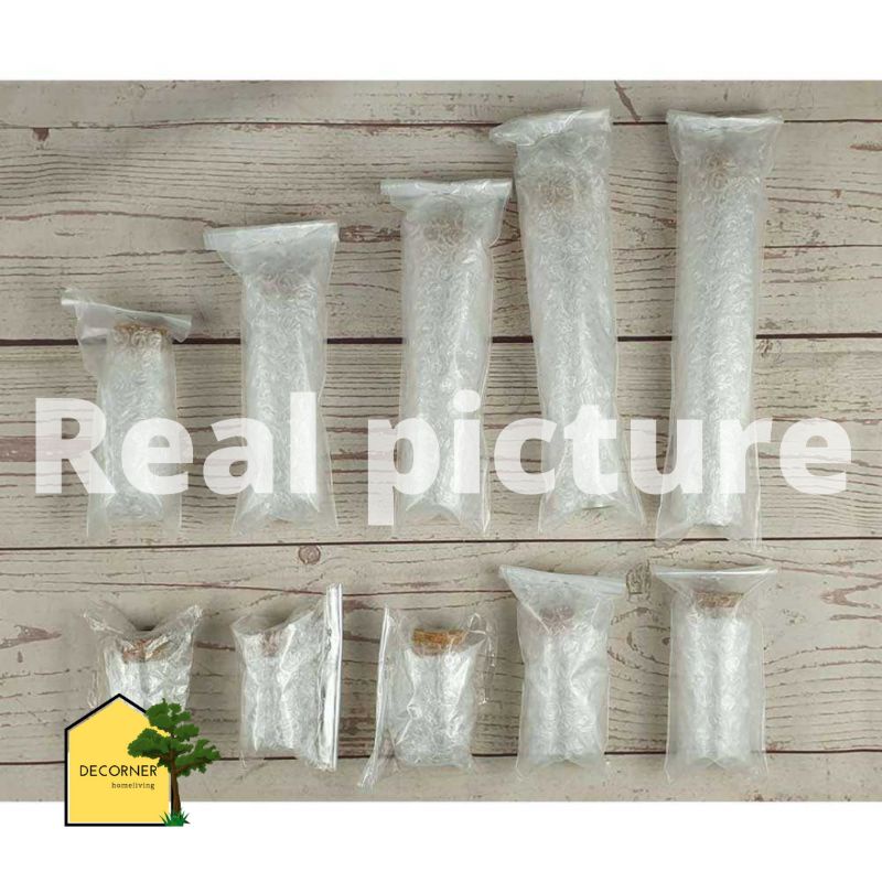 Big Sale Botol Kaca Mini Diy Dekorasi Tutup Kayu Estetik Untuk Bumbu Dan Hiasan