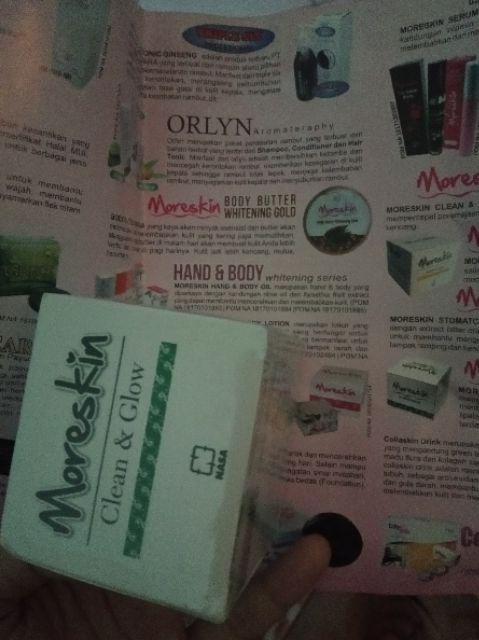 Moreskin Clean & Glow Nasa Mencerahka Wajah / Agen Nasa Produk
