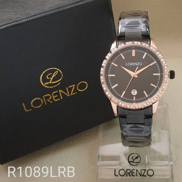 Jam Tangan Wanita Lorenzo Original Tanggal Aktif