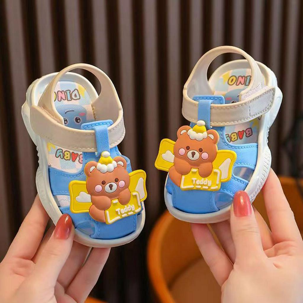 PROMO 12.12 PUNCAK Okaybaby B299 Sandal Balita Anak Laki-laki Perempuan Lucu Import Bagus Lembut Termurah Kekinian Sendal Casual