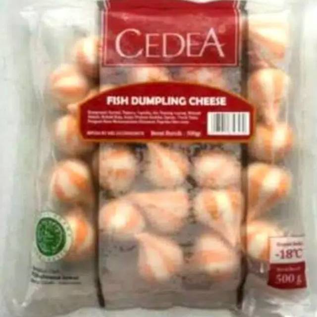 

Cedea fish dumpling cheesse 500gram