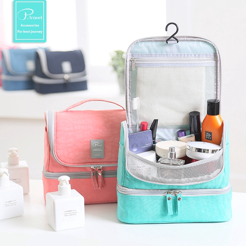 hanging makeup travel bag