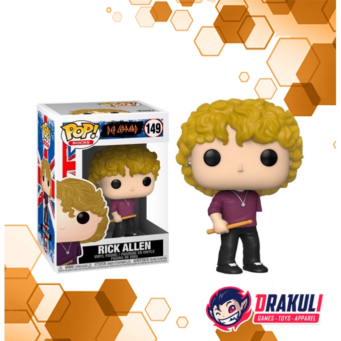 Toys Funko Pop! Rock Def Leppard – Rick Allen