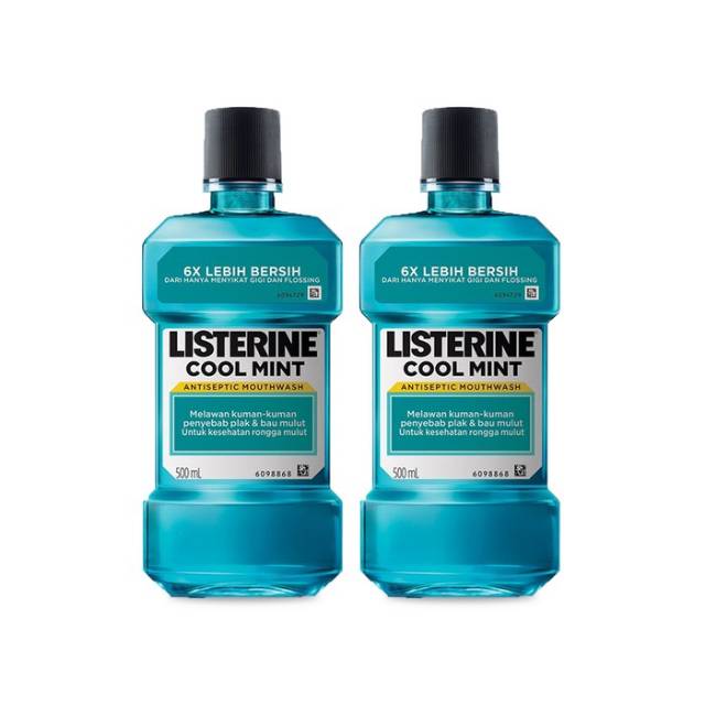 Listerine Cool Mint 500ml Banded ISI 2 PCS