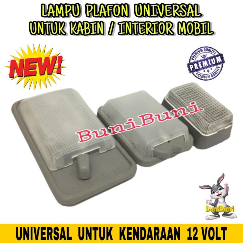 Lampu Plafon Mobil Komplit Untuk Kabin Interior Mobil Universal Dengan Lampu Led