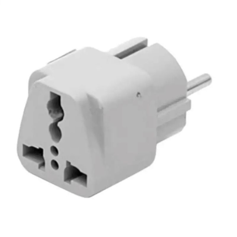 Adaptor Trafel CHARGER SNI / Sambungan Charger Kaki 3 ke Kaki 2 SNI / EU KR Plug Adapter Converter