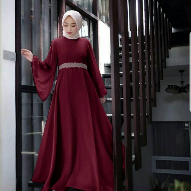 MAXI ORIDA MAROON