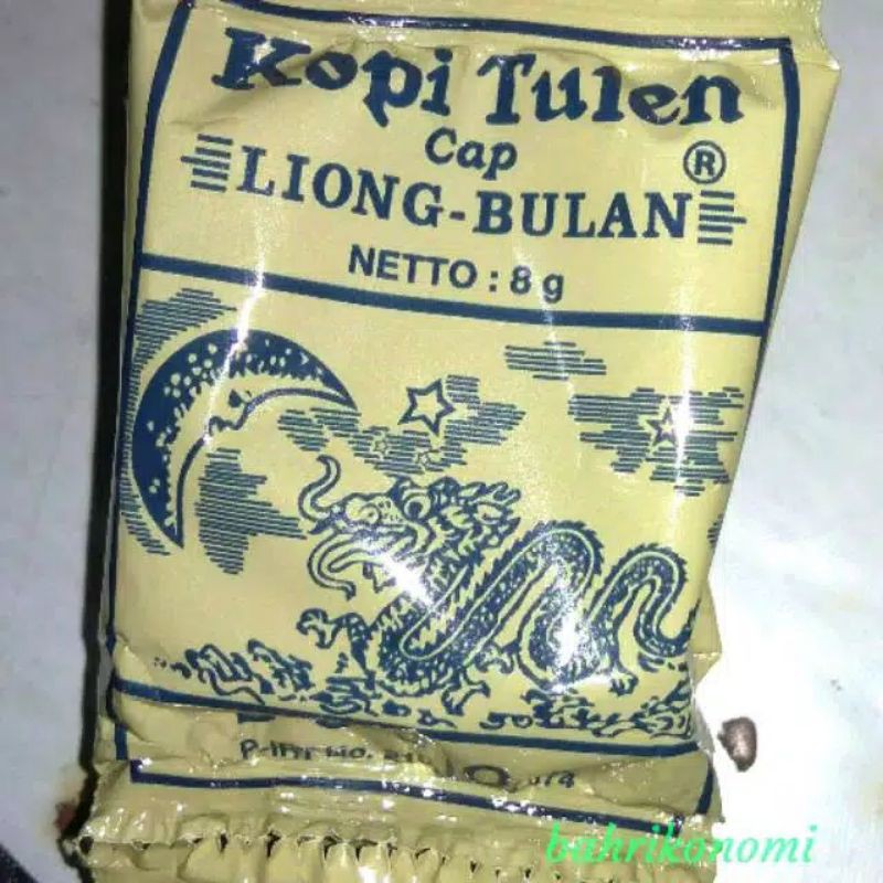 

kopi tulen cap liong bulan tanpa gula satuan