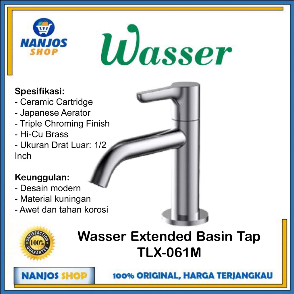 Wasser Keran / Kran Washtafel / Wastafel / Basin Tap Tlx 061 M Tlx061m