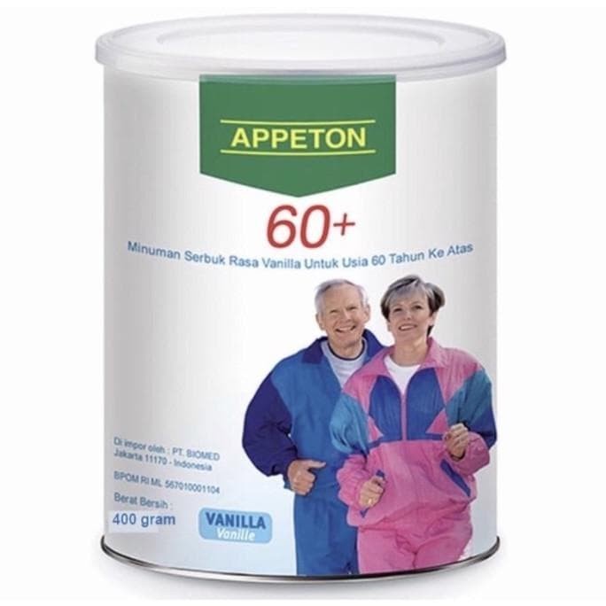 

Appeton 60+ / Susu Lansia - Orang Tua (Vanilla) 450 Gram Apeton 450Gr