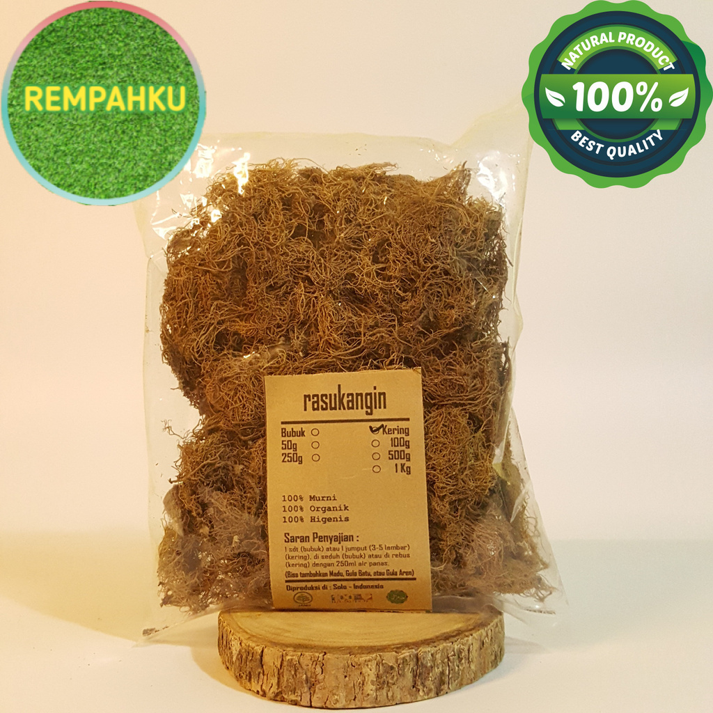 RASUKANGIN / KAYU ANGIN KERING 500 GRAM - Usnea Thallus - MURNI