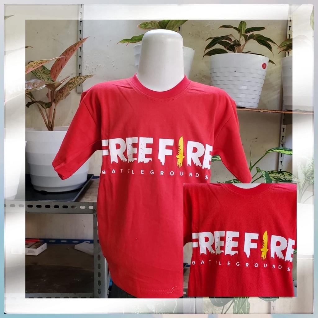 CIO Kaos anak 1th-10th termurah trending/kaos anak laki laki evos free fire