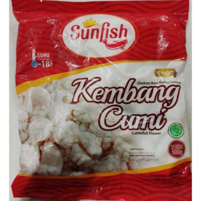 

Kembang Cumi Sunfish 500 gr