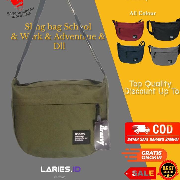 Paling Diminati Slin bag Sekolah Smp Sma Keren Tas Selendang Sekolah Cowok trendy