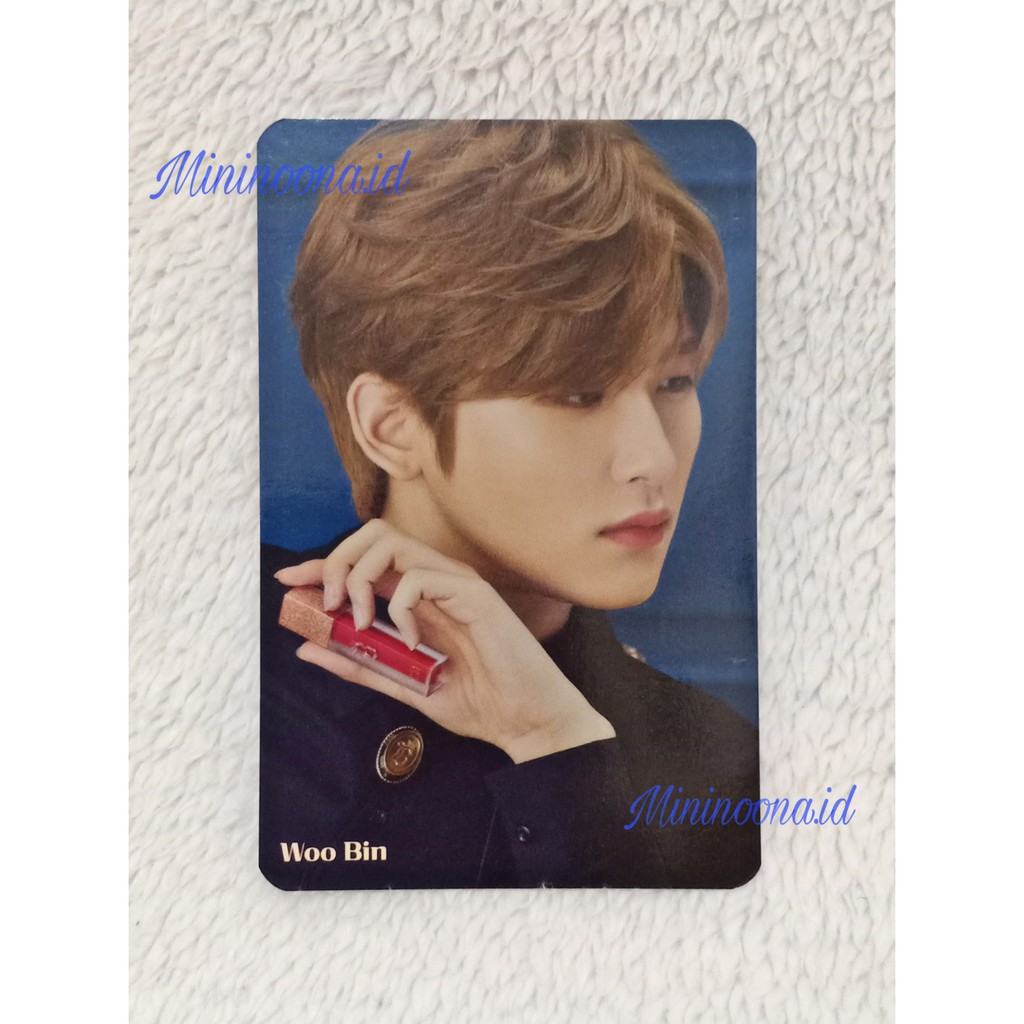 [BOOKED] Photocard Black Rouge (PC BR) Woobin Cravity