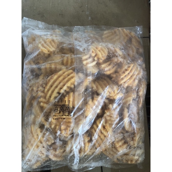 Waffle Fries 2 Kg