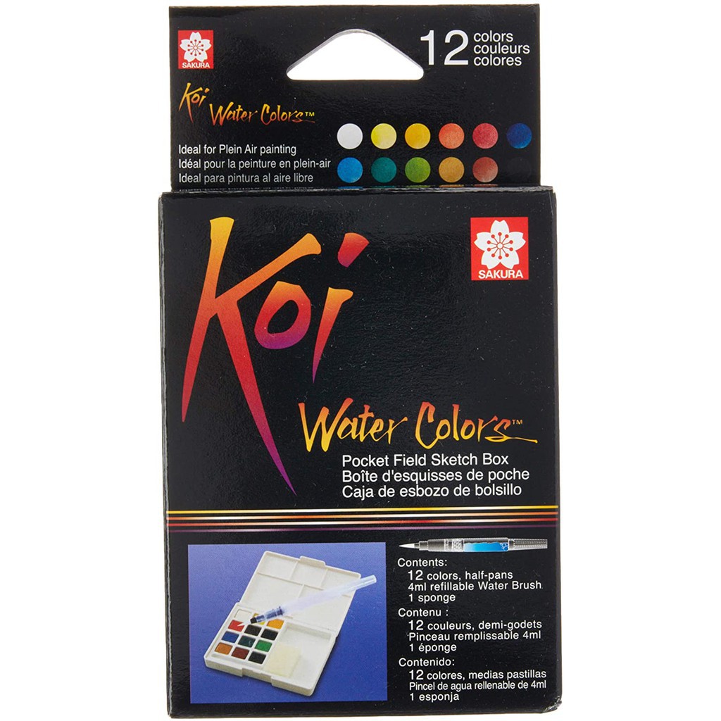 

Koi W/Cpocket Field Sketch Box 12 Xncw-12H - 1057425