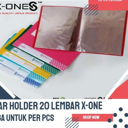 

SALE!! KODE-597 Dokumen keeper F4 / Clear holder Folio 20 lembar