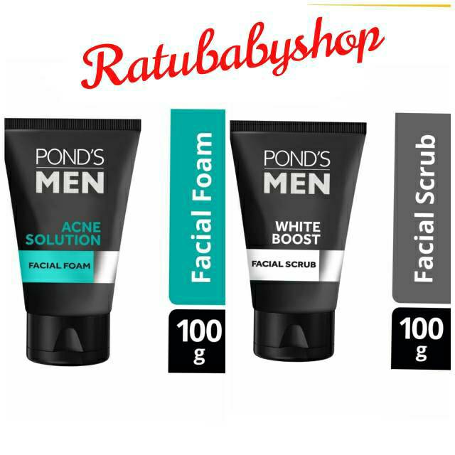 ponds men facial scrub