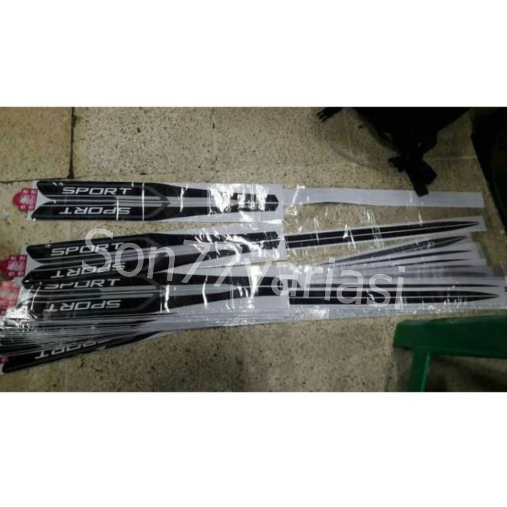 Stiker Body Mobil Sirion Sport