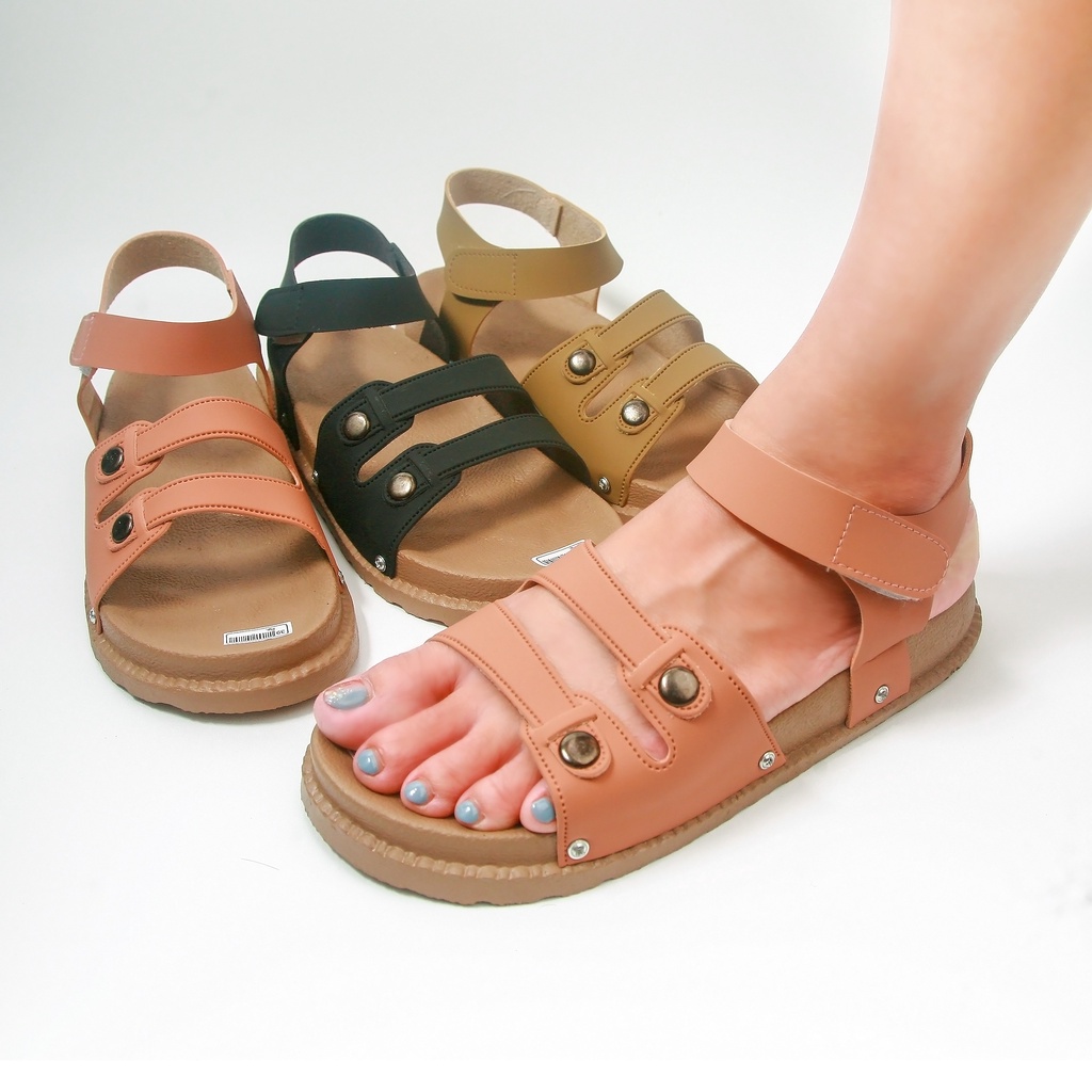 FLIP SANDAL PLATFORM WANITA TALI JELLY EMPUK SENDAL CEWE KEKINIAN