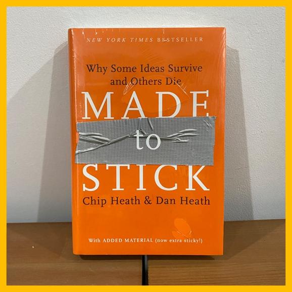 Diskon Buku Import Made To Stick By Chip Heath (Original Hardcover) (Termurah)