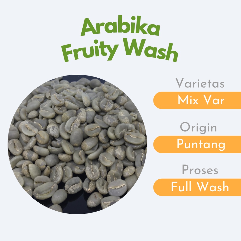 

Arabika Fruity Wash / Full Wash Origin Puntang - TERPADU COFFEE