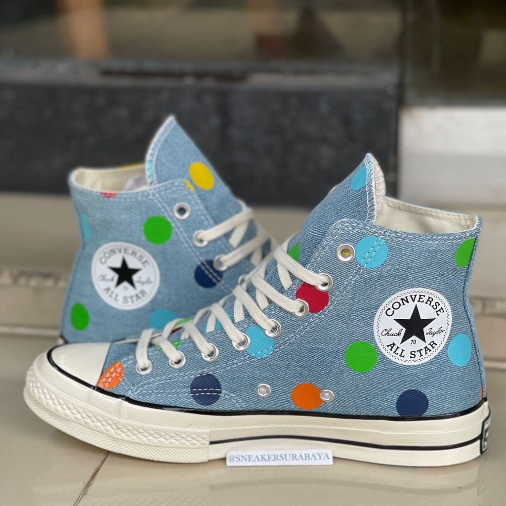 Golf Le Fleur x Converse Chuck Taylor 1970s Hi &quot;Polka Dot&quot; CT 70 CT 70s