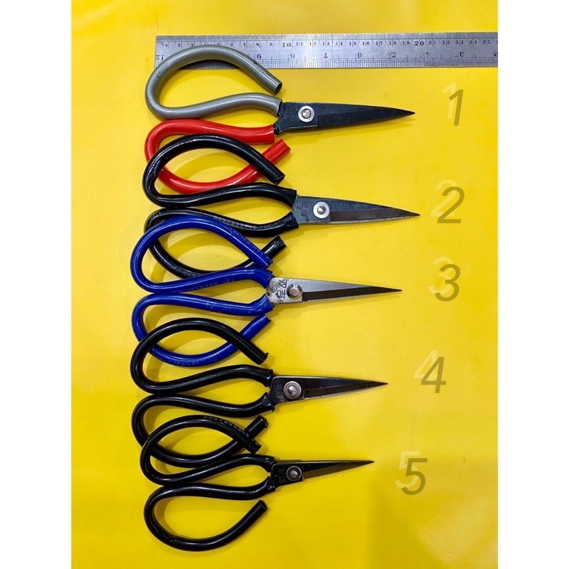 

GUNTING KAIN / Gunting Bahan / Gunting kain / Gunting tajam besar / Gunting Stainless steel / gunting gagang bulat