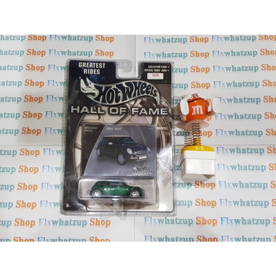 Hot Wheels 2001 Mini (HALL OF FAME) - GREEN GREATEST RIDE