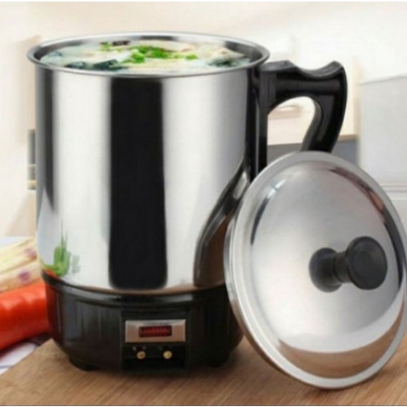 mug teko electric / alat masak air panas / cangkir pemanas air kopi teh