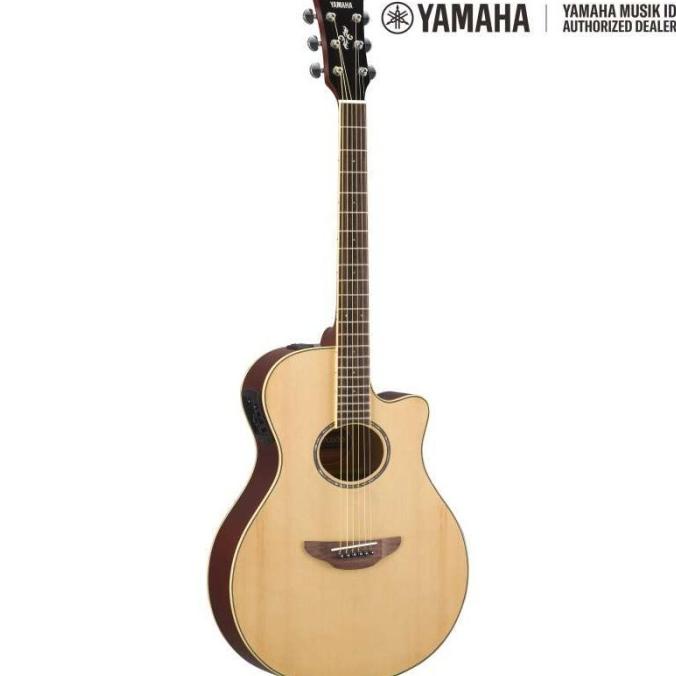 Yamaha Apx600 N - Apx 600 Natural Gitar Akustik Elektrik Strings Ori Abuzahasim