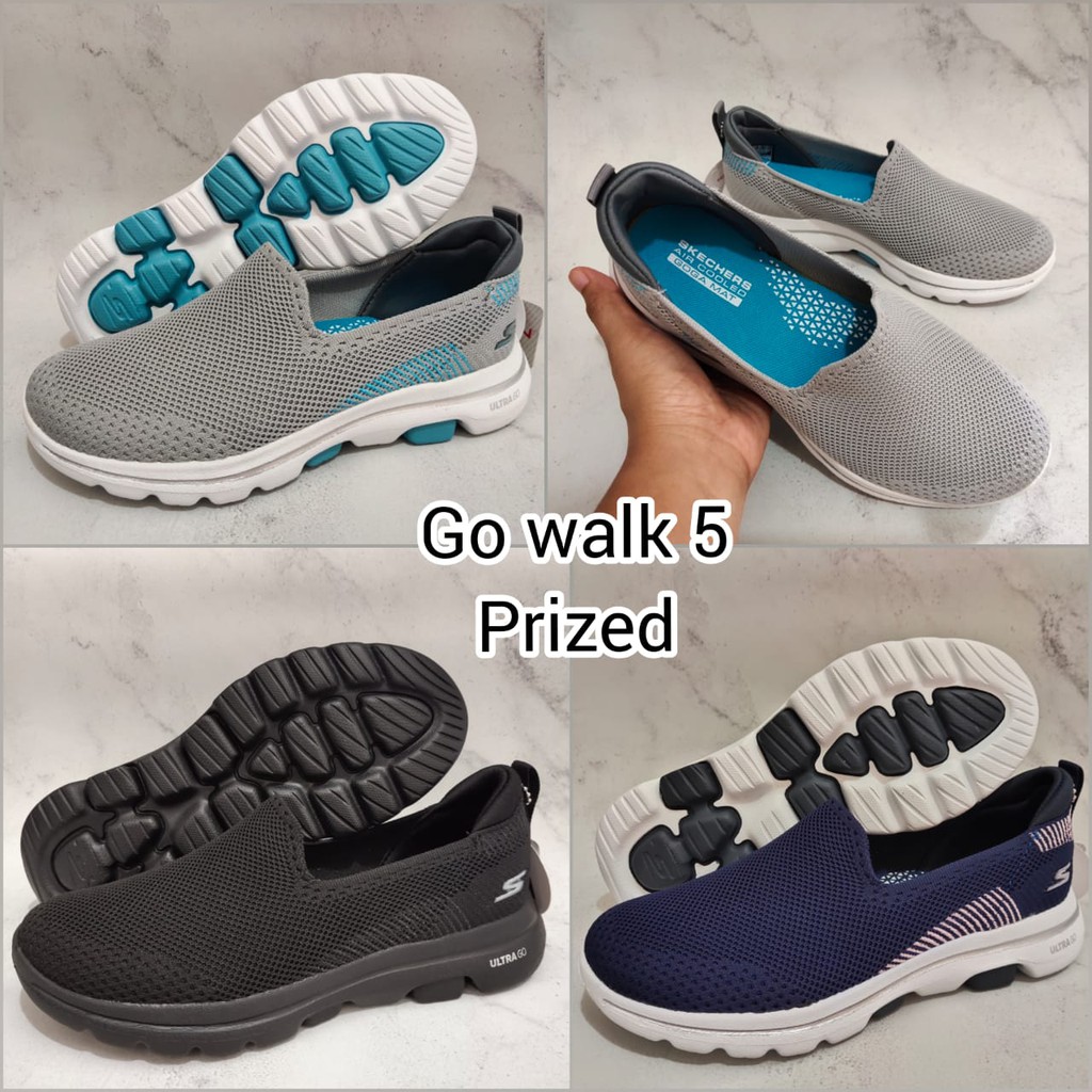 Skechers Wanita Go Walk 5 Prized Sepatu Slip On Wanita