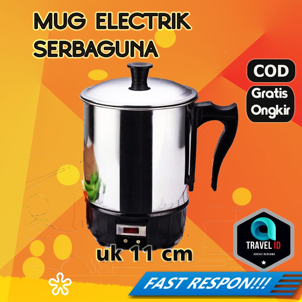 Mug listrik serbaguna Elektrik Pemanas Air Listrik Gelas Listrik