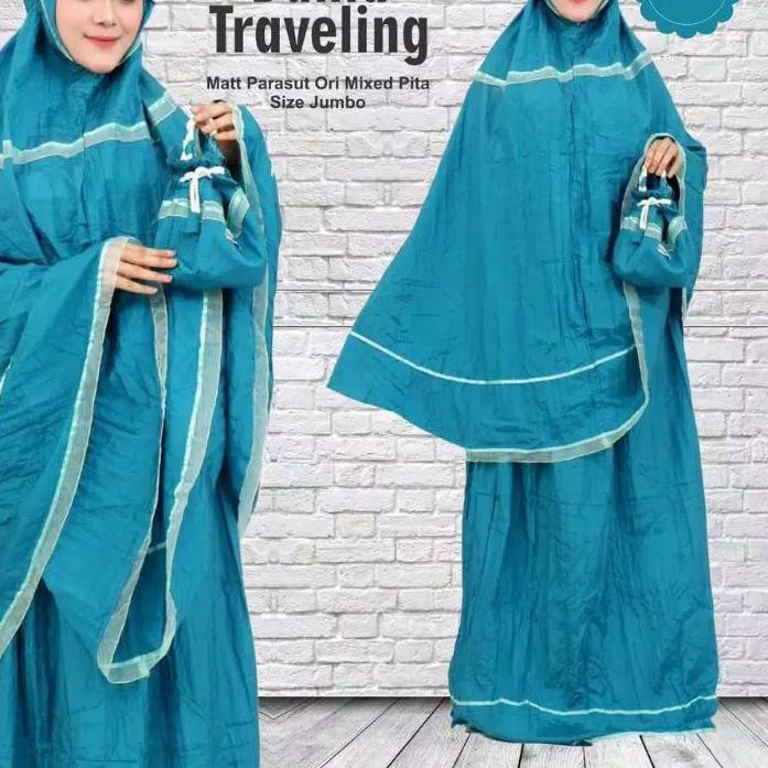 ▌▌▌ Mukena travelling jumbo/ori loufie/Mukena parasut loufie murah/grosir mukena loufie