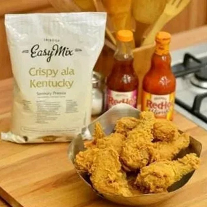 

cs01477 Sriboga Easymix Crispy Ala Kentucky 1 Kg - Tepung Ayam Goreng Da01D100