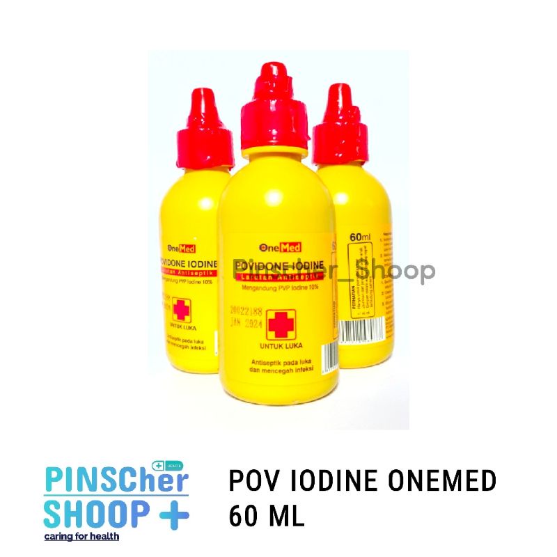 Povidone Iodine 60 Ml Antiseptik Luka