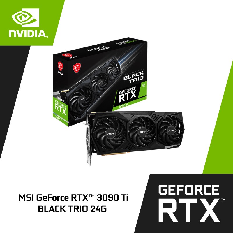 MSI VGA RTX 3090 Ti BLACK TRIO 24G