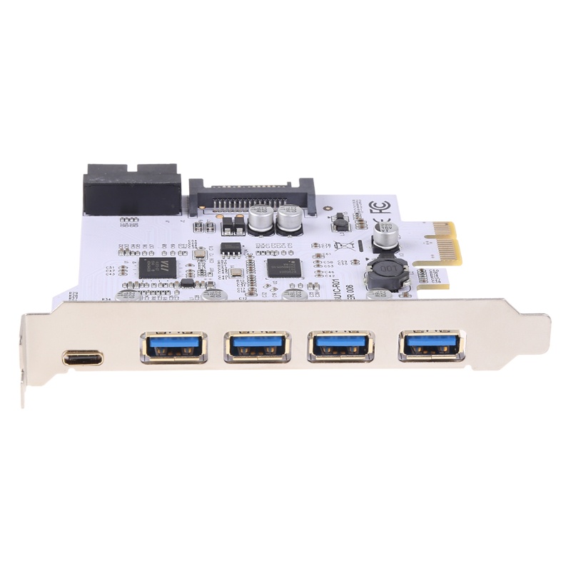 Btsg USB 3.0 PCI Kartu Ekspanding Untuk Sistem Windows Add On Card PCI-E Card Adapter