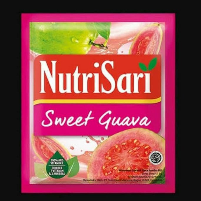 

NUTRISARI SWEET GUAVA 1 RENCENG / JAMBU