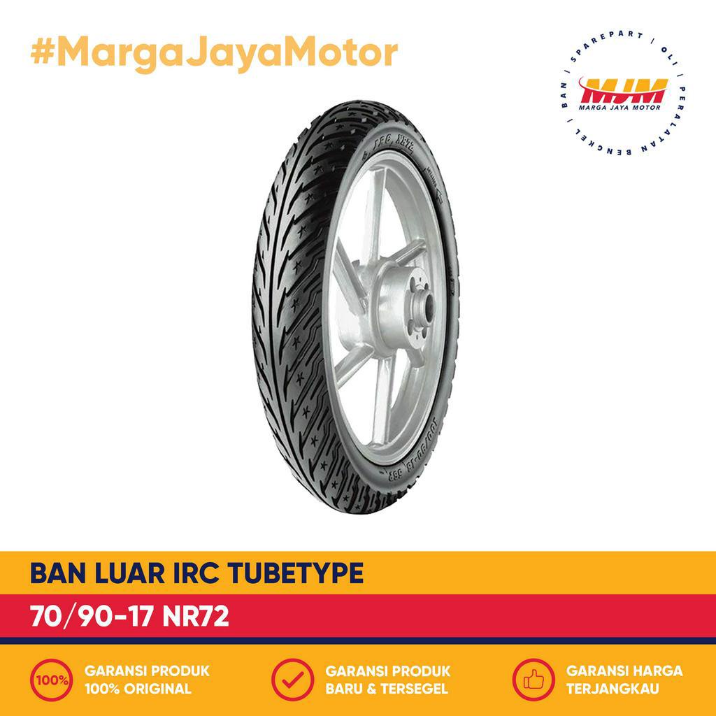 Ban Luar IRC NR72 70/90-17 Tubetype
