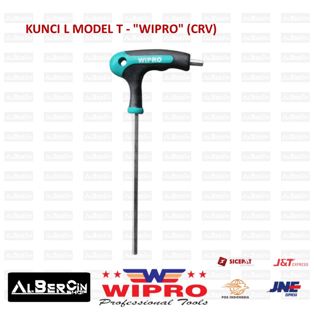 Kunci L Model T CRV WIPRO Size 5x150mm