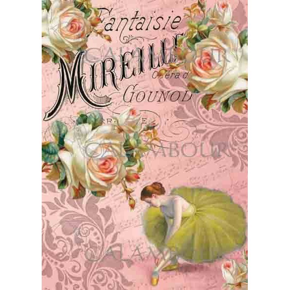 Rice Paper Calambour Size 35x25cm RCP 16