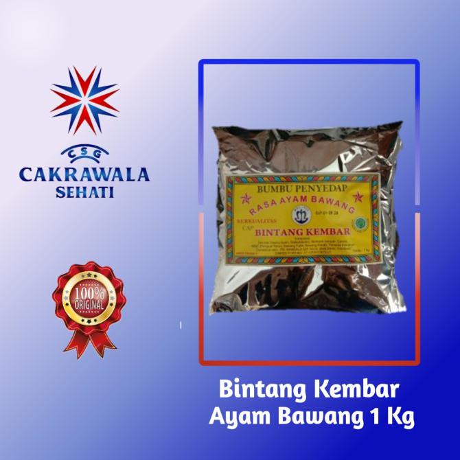 

Paling Dicari] Bumbu Penyedap Bintang Kembar Rasa Ayam Bawang 1 Kg